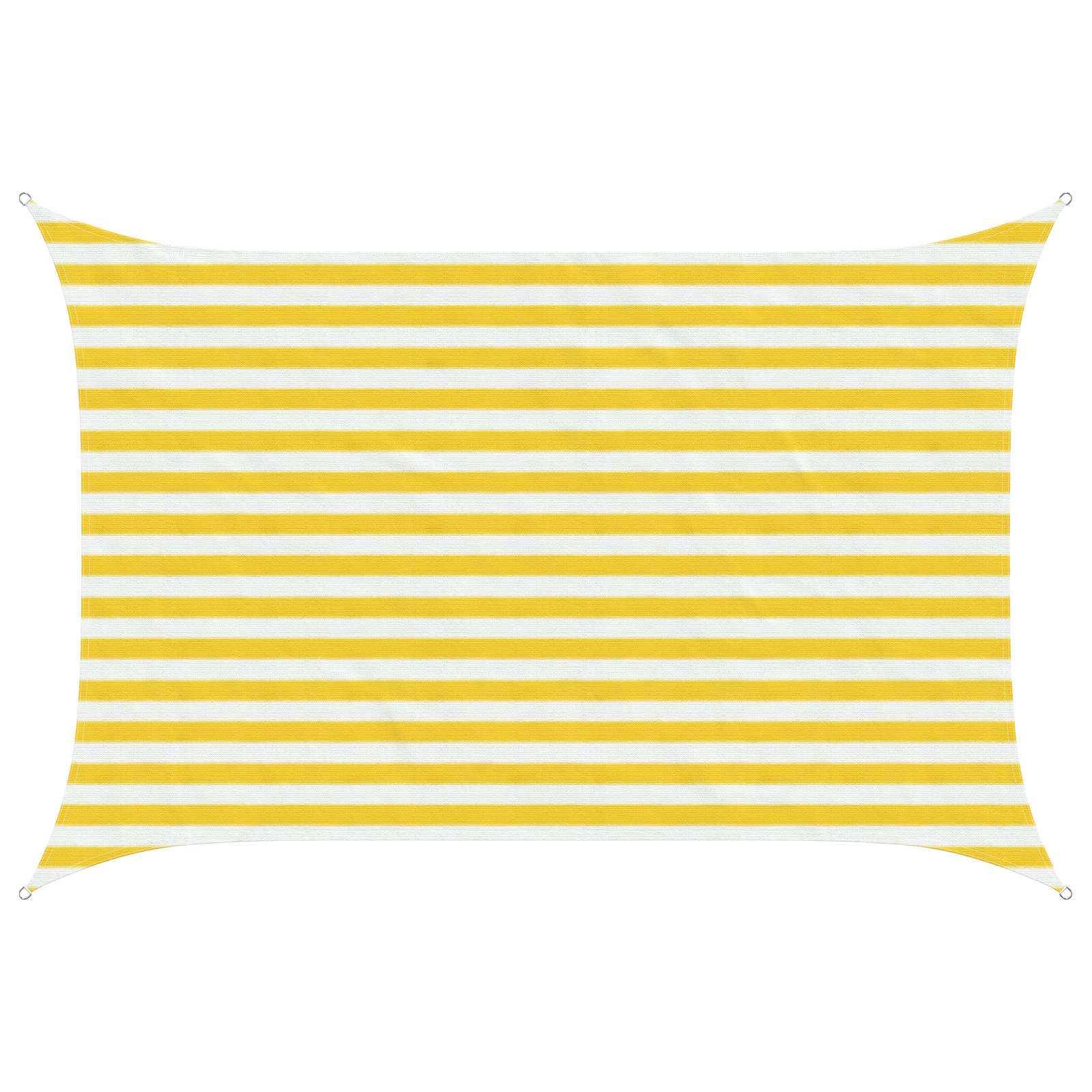 Ικανότητα Σκίασης Κίτρινο και Λευκό 2 x 3,5 m HDPE - Pakobazaar