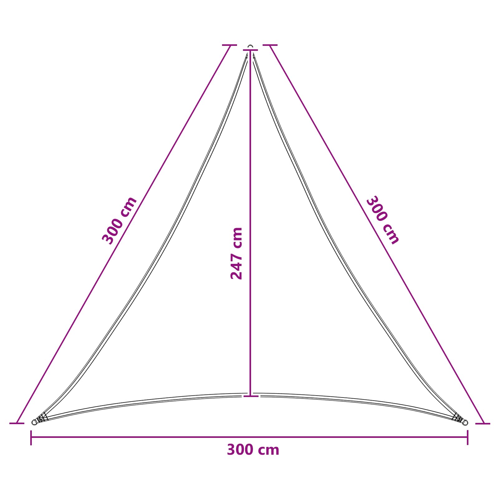 Ικανότητα Σκίασης 3 x 3 x 3 m HDPE - Pakobazaar