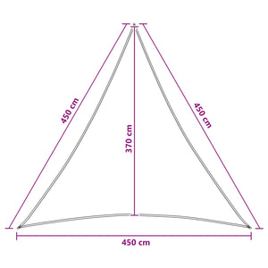 Ικανότητα Σκίασης 4,5 x 4,5 x 4,5 m HDPE - Pakobazaar