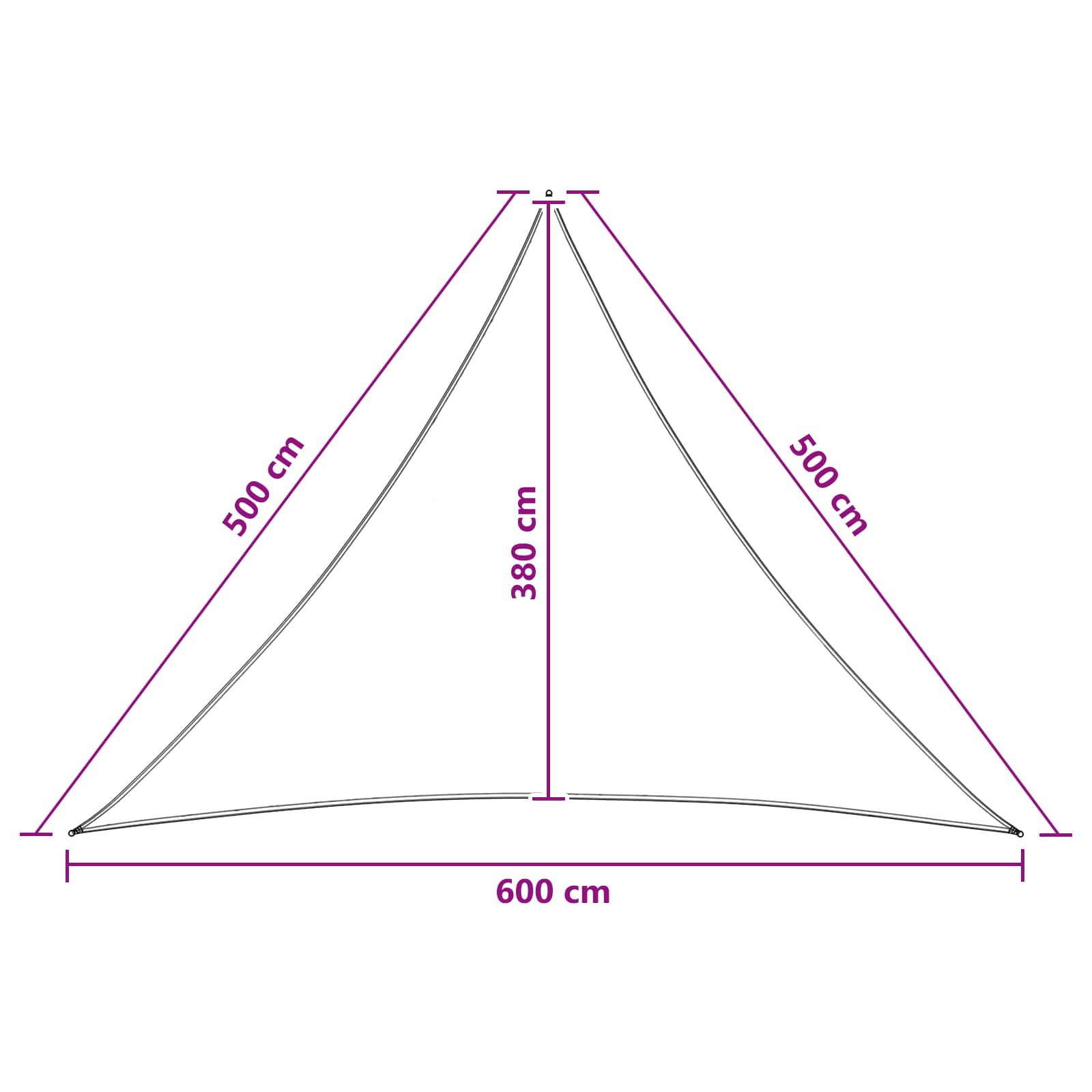 Ικανότητα Σκίασης 5 x 5 x 6 m HDPE - Pakobazaar