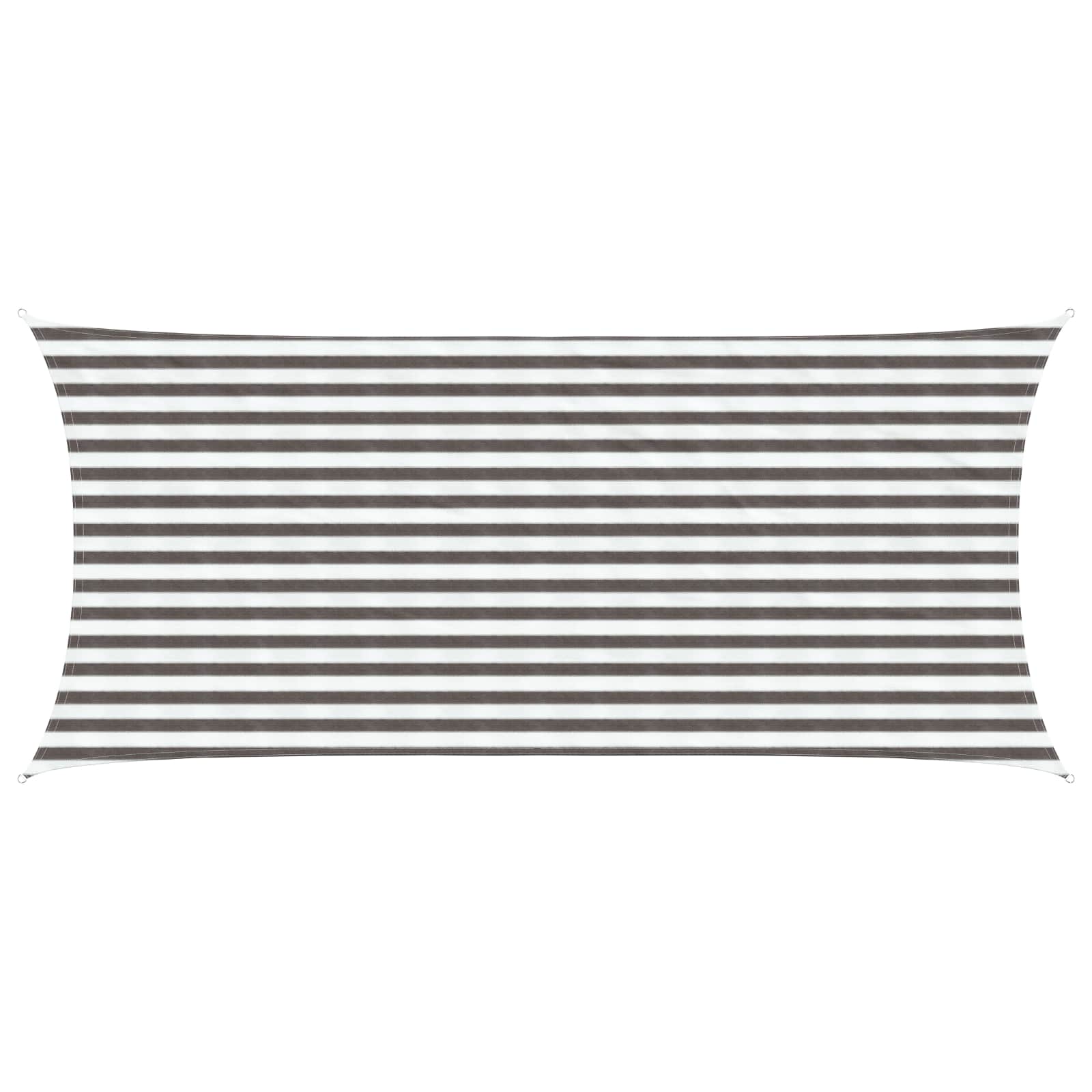Ικανότητα Σκίασης Ανοιχτό Γκρι και Λευκό 2 x 4,5 m HDPE - Pakobazaar