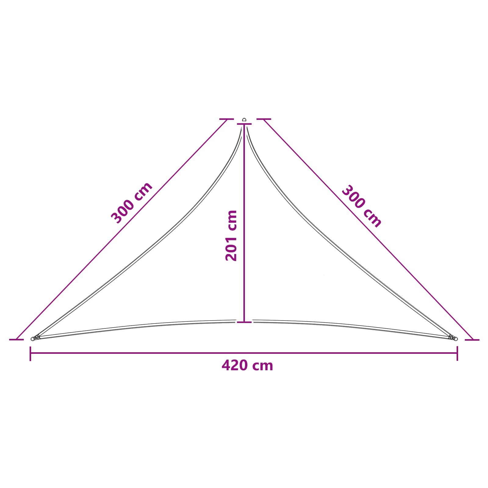 Ικανότητα Σκίασης 3 x 3 x 4,2 m HDPE - Pakobazaar