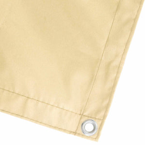 Αδιάφανο σκίαστρο μπαλκονιού 150 x 300 cm Polyester Άμμος - Pakobazaar