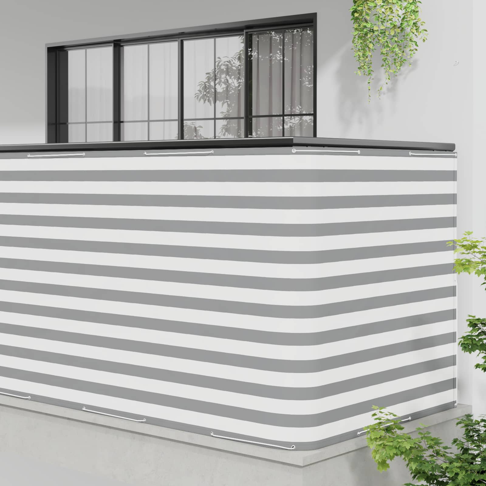 Αδιάφανο σκίαστρο μπαλκονιού 150 x 600 cm - Pakobazaar