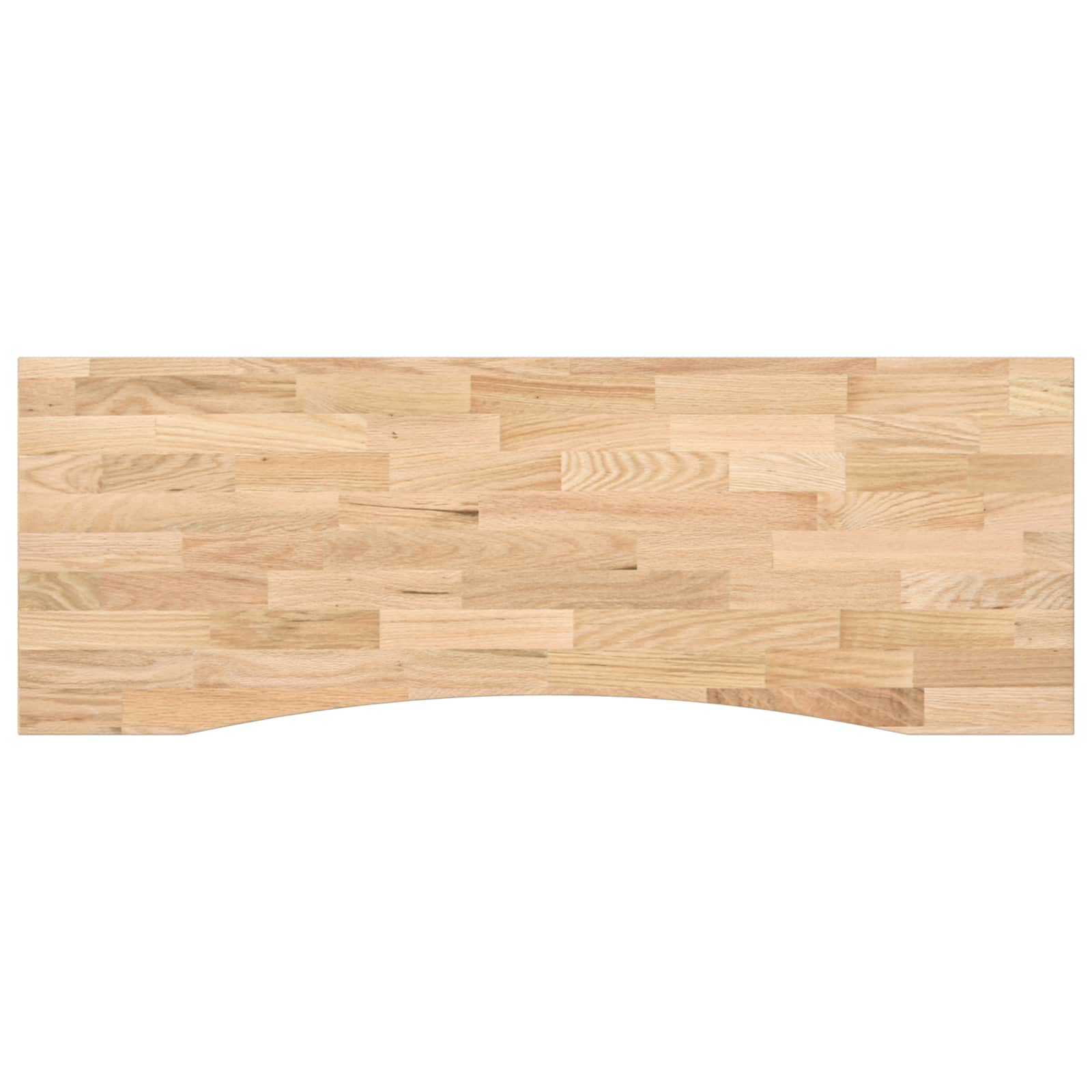 Γραφείο Μαύρο και φυσικό 140 x 60 cm Στερεό Ξύλο Δρυός