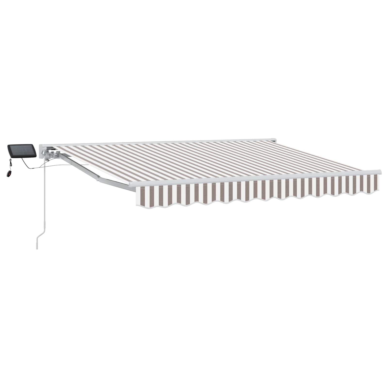 Χειροκίνητο πλαίσιο τέντας με LED 3 x 2 m - Pakobazaar