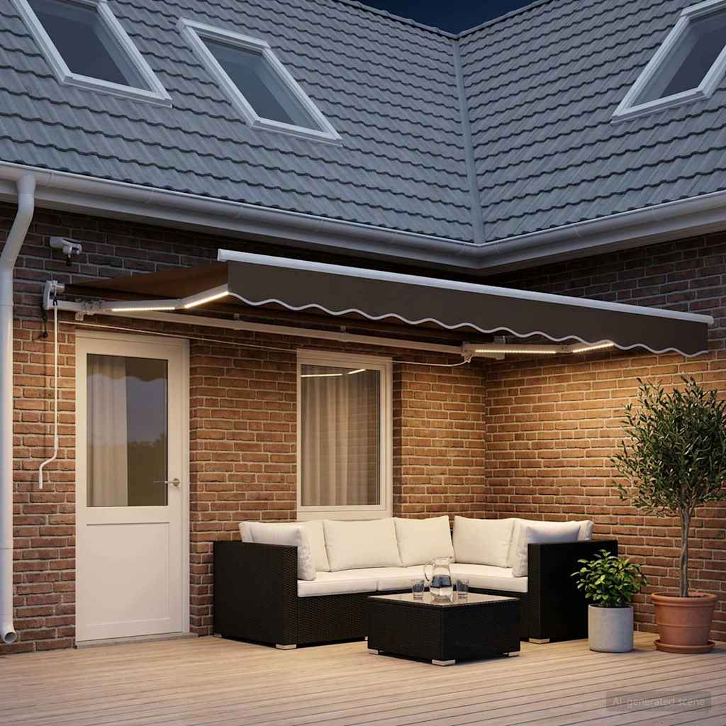 Ύφασμα Ομπρέλας Taupe 450 x 350 εκ Πολυεστέρας - Pakobazaar