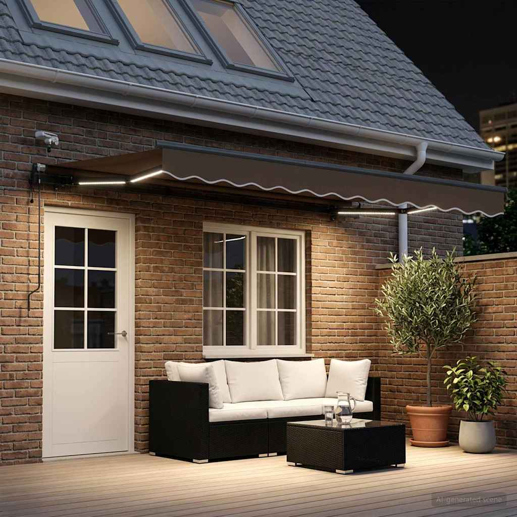 Ύφασμα Ομπρέλας Taupe 450 x 350 εκ Πολυεστέρας - Pakobazaar