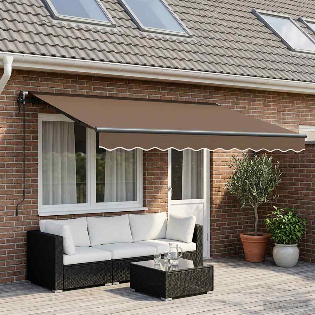 Ύφασμα Ομπρέλας Taupe 600 x 300 εκ Πολυεστέρας - Pakobazaar