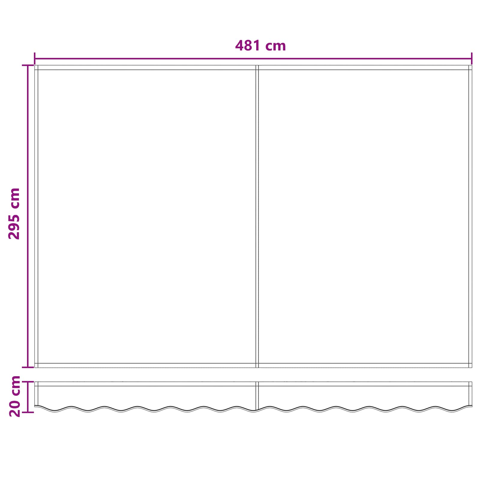 Ηλεκτρικό Αναδιπλούμενο Σκίαστρο Taupe 5 x 3 m