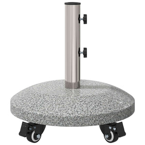 Βάση Ομπρέλας από Γρανίτη με Ρόδες για Στήλη 4-5 εκ 27.2 kg - Pakobazaar