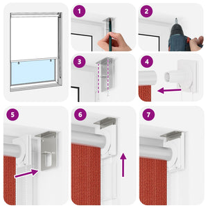Ρολό Εξωτερικού Χώρου 90% Φραγμός UV Τερακότα 300 x 230 cm HDPE - Pakobazaar