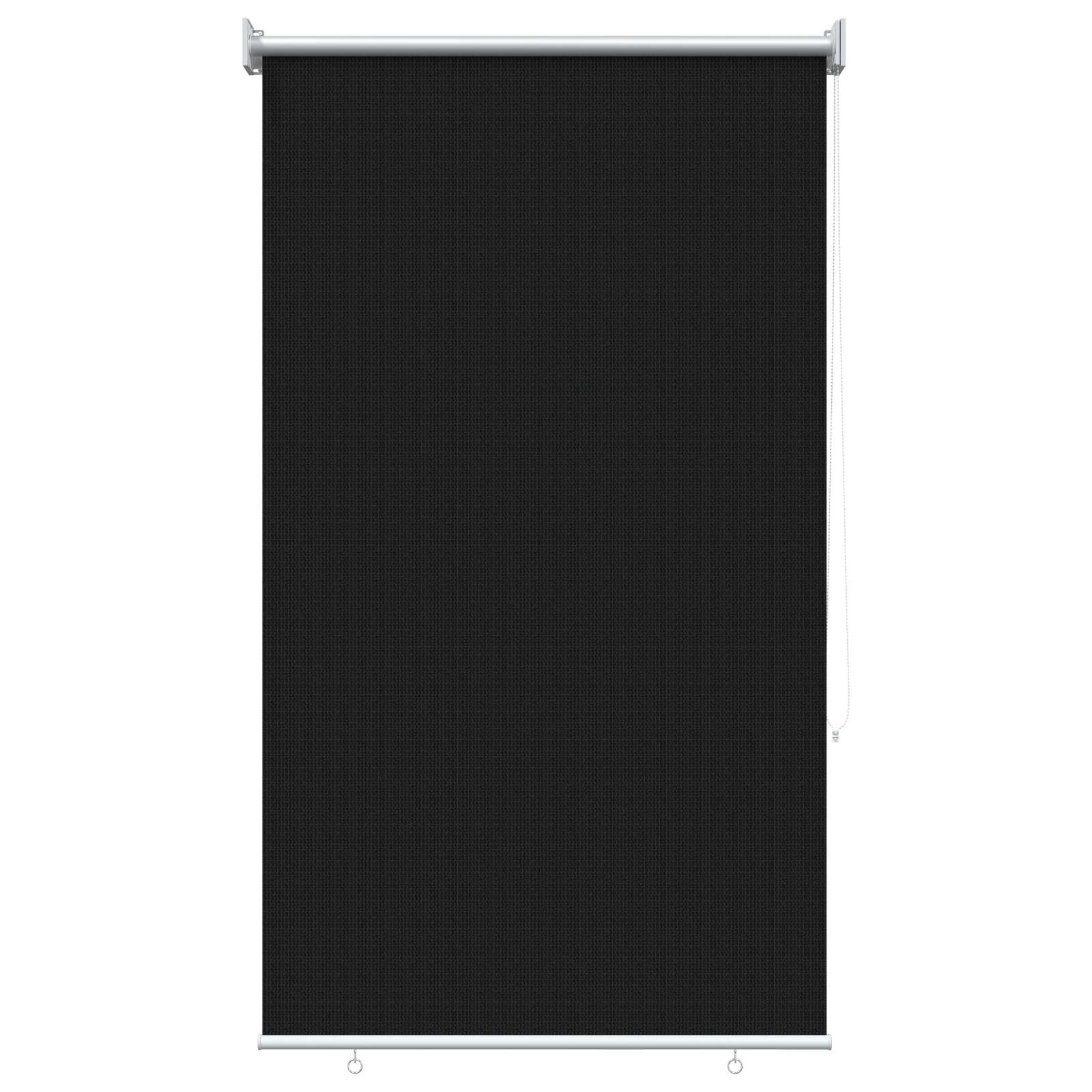 Ρολό Εξωτερικού Χώρου 90% Φραγμός UV Μαύρο 80 x 140 cm HDPE - Pakobazaar
