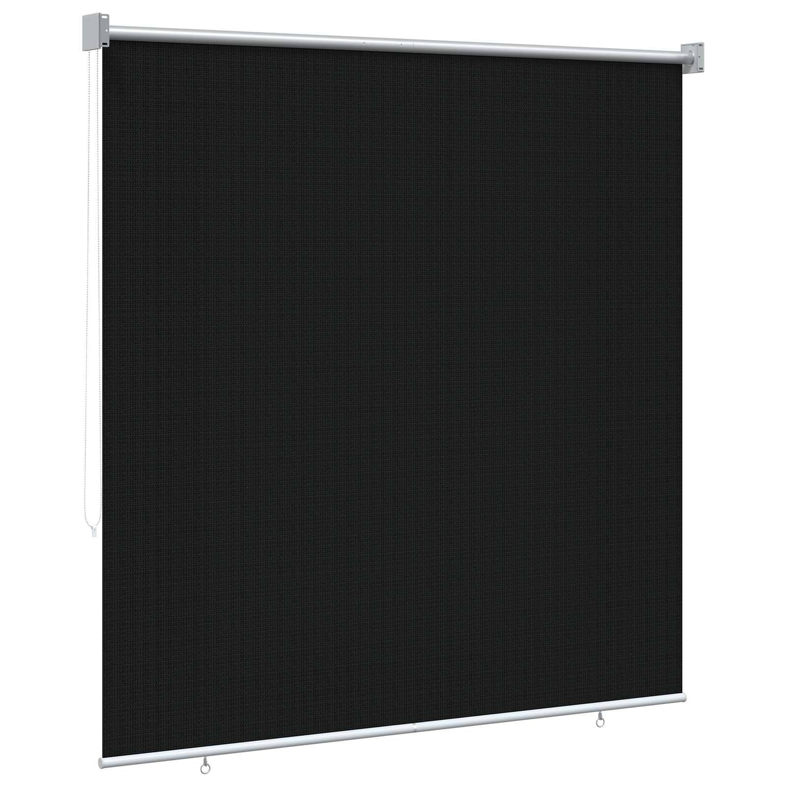 Ρολό Εξωτερικού Χώρου 90% Φραγμός UV Μαύρο 140 x 140 cm HDPE - Pakobazaar