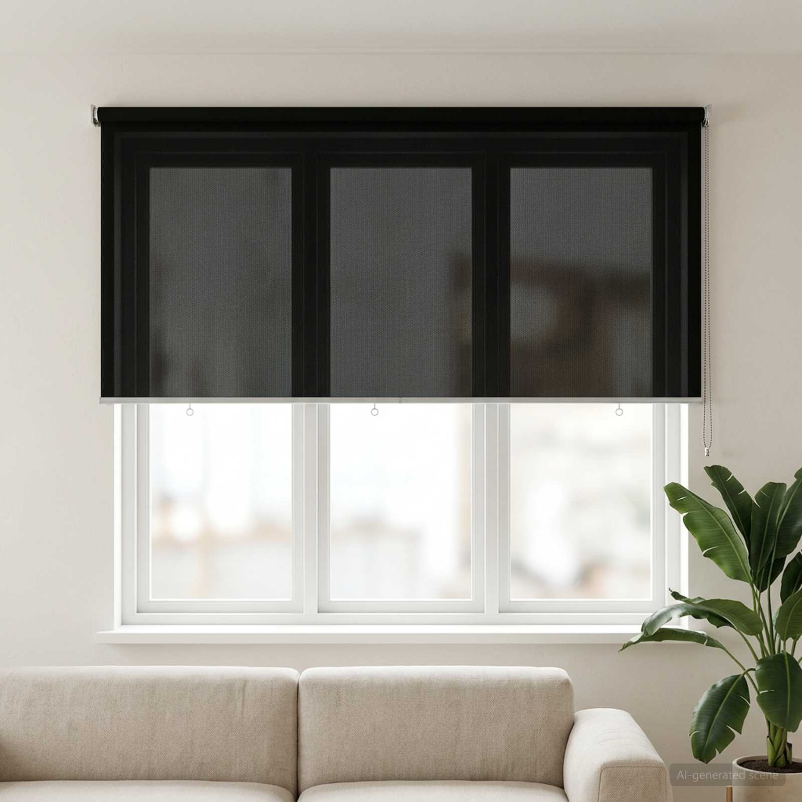 Ρολό Εξωτερικού Χώρου 90% Φραγμός UV Μαύρο 200 x 140 cm HDPE - Pakobazaar