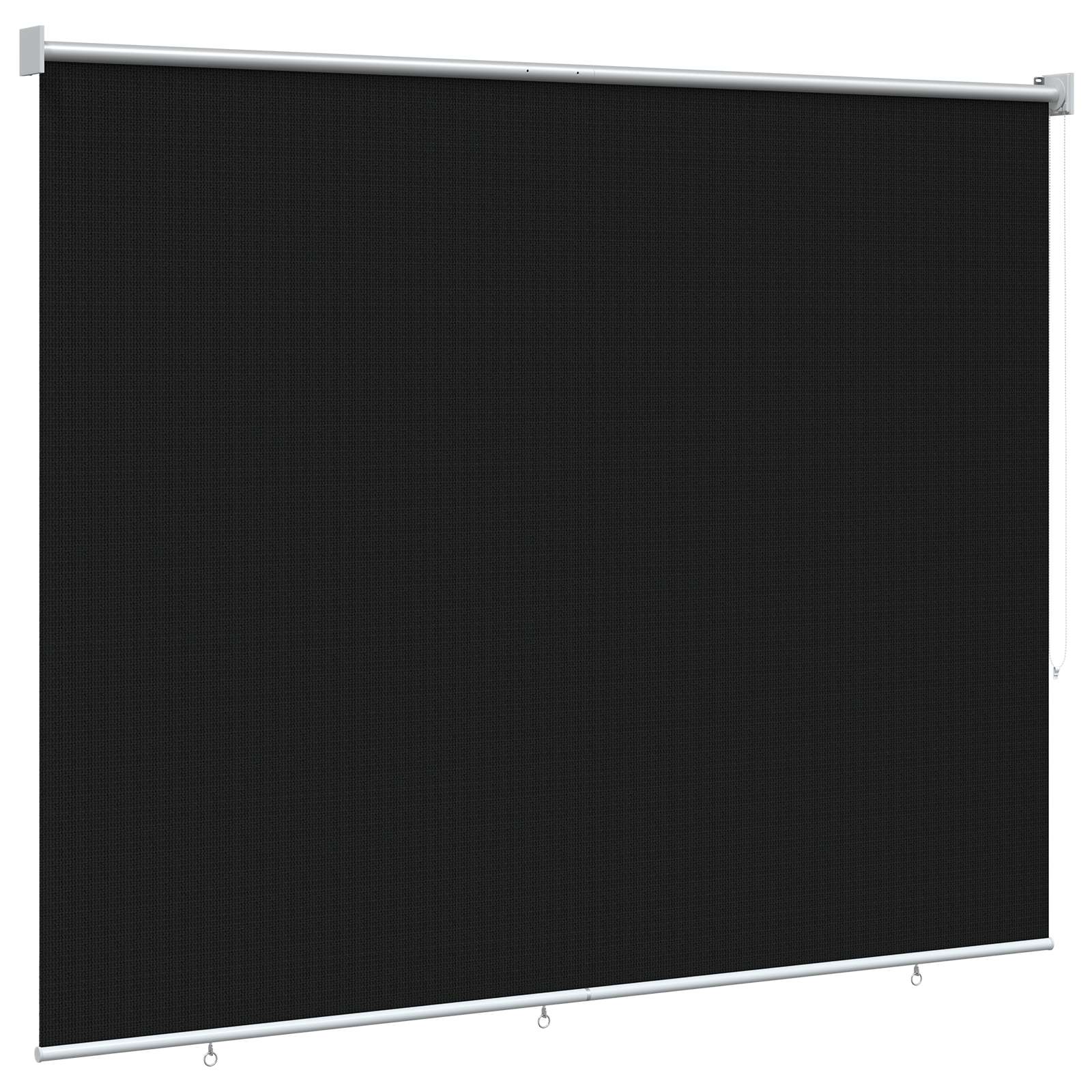 Ρολό Εξωτερικού Χώρου 90% Φραγμός UV Μαύρο 200 x 140 cm HDPE - Pakobazaar