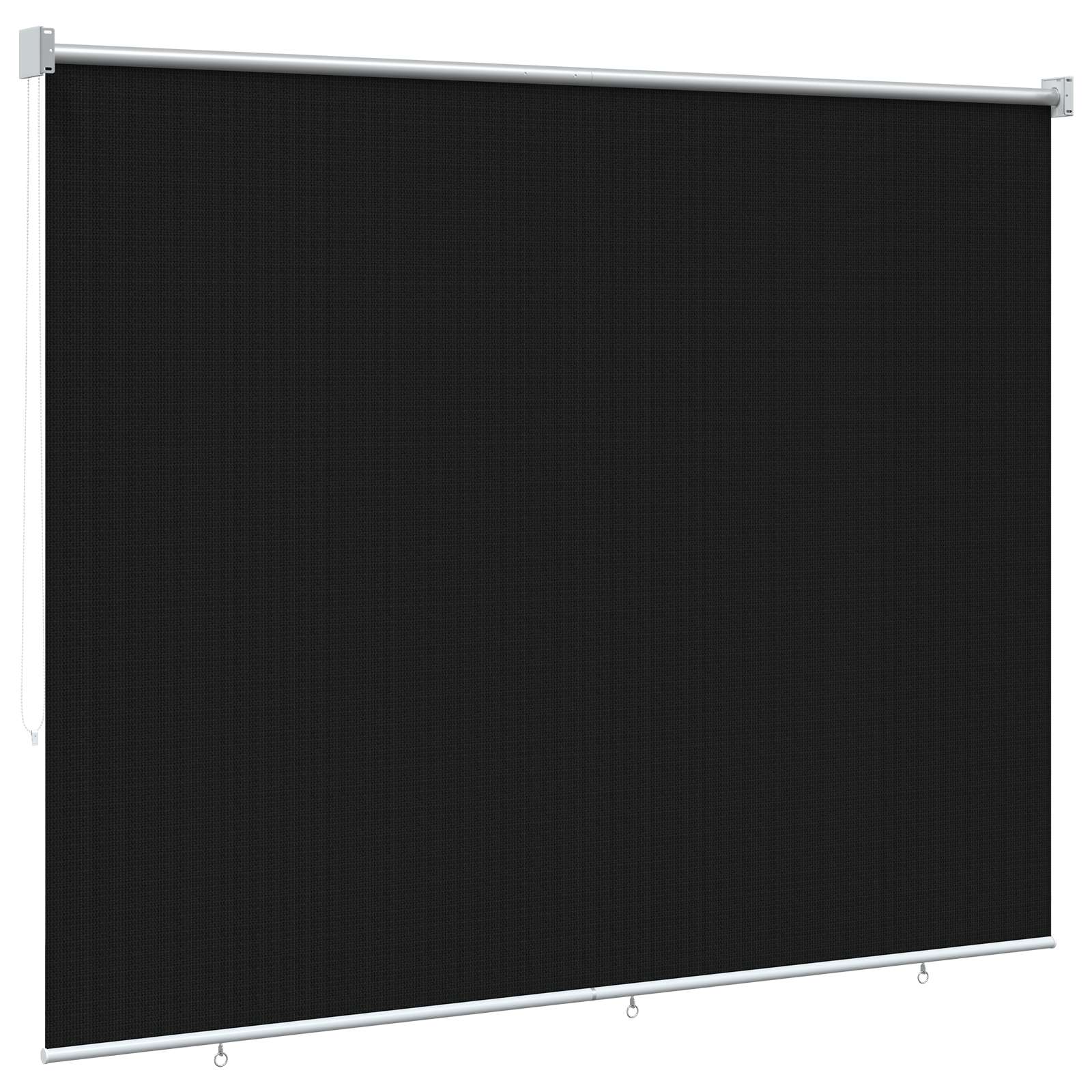 Ρολό Εξωτερικού Χώρου 90% Φραγμός UV Μαύρο 200 x 140 cm HDPE - Pakobazaar