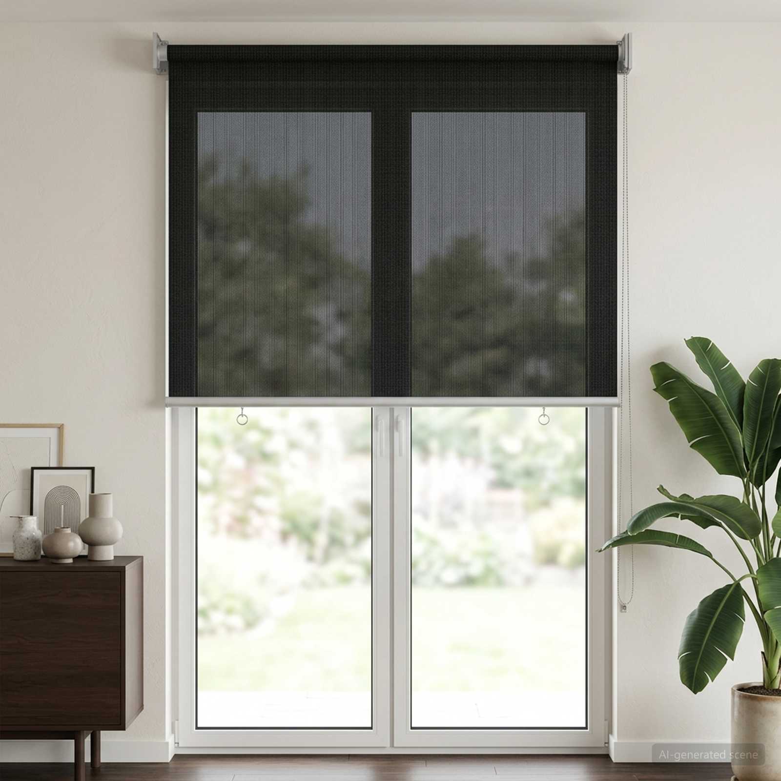 Ρολό Εξωτερικού Χώρου 90% Φραγμός UV Μαύρο 80 x 230 cm HDPE - Pakobazaar