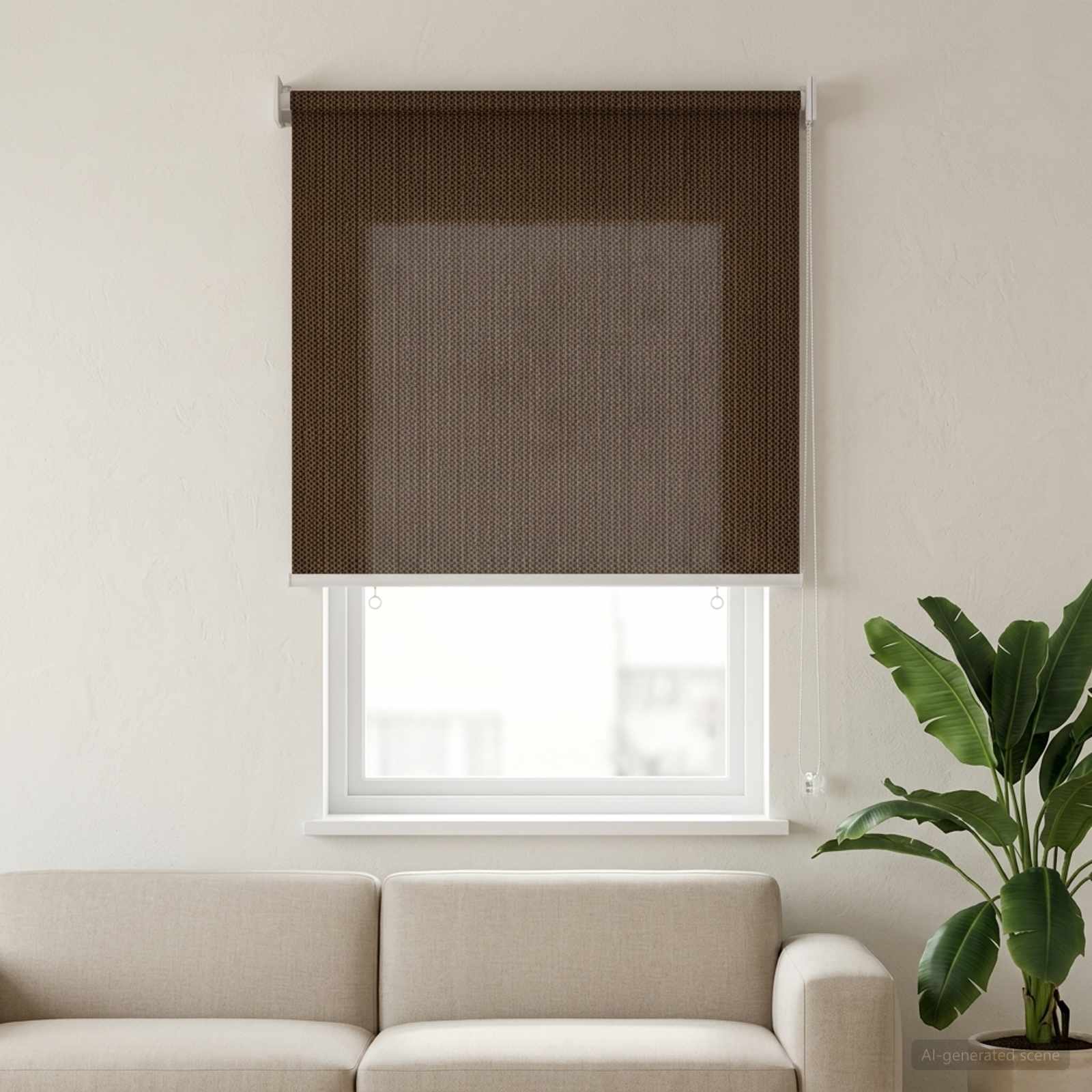 Ρολό Εξωτερικού Χώρου 90% Φραγμός UV Καφέ 60 x 140 cm HDPE - Pakobazaar