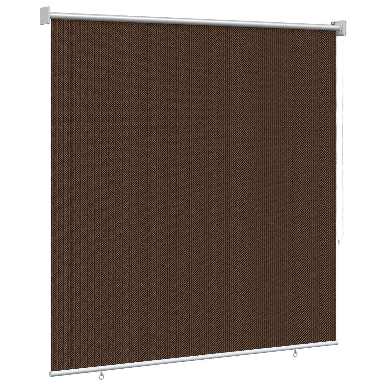 Ρολό Εξωτερικού Χώρου 90% Φραγμός UV Καφέ 140 x 140 cm HDPE - Pakobazaar