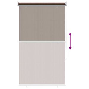 Ρολό Εξωτερικού Χώρου 90% Φραγμός UV Taupe 60 x 140 cm HDPE - Pakobazaar