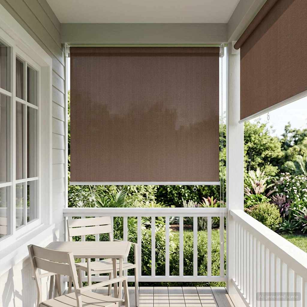 Ρολό Εξωτερικού Χώρου 90% Φραγμός UV Taupe 80 x 140 cm HDPE - Pakobazaar