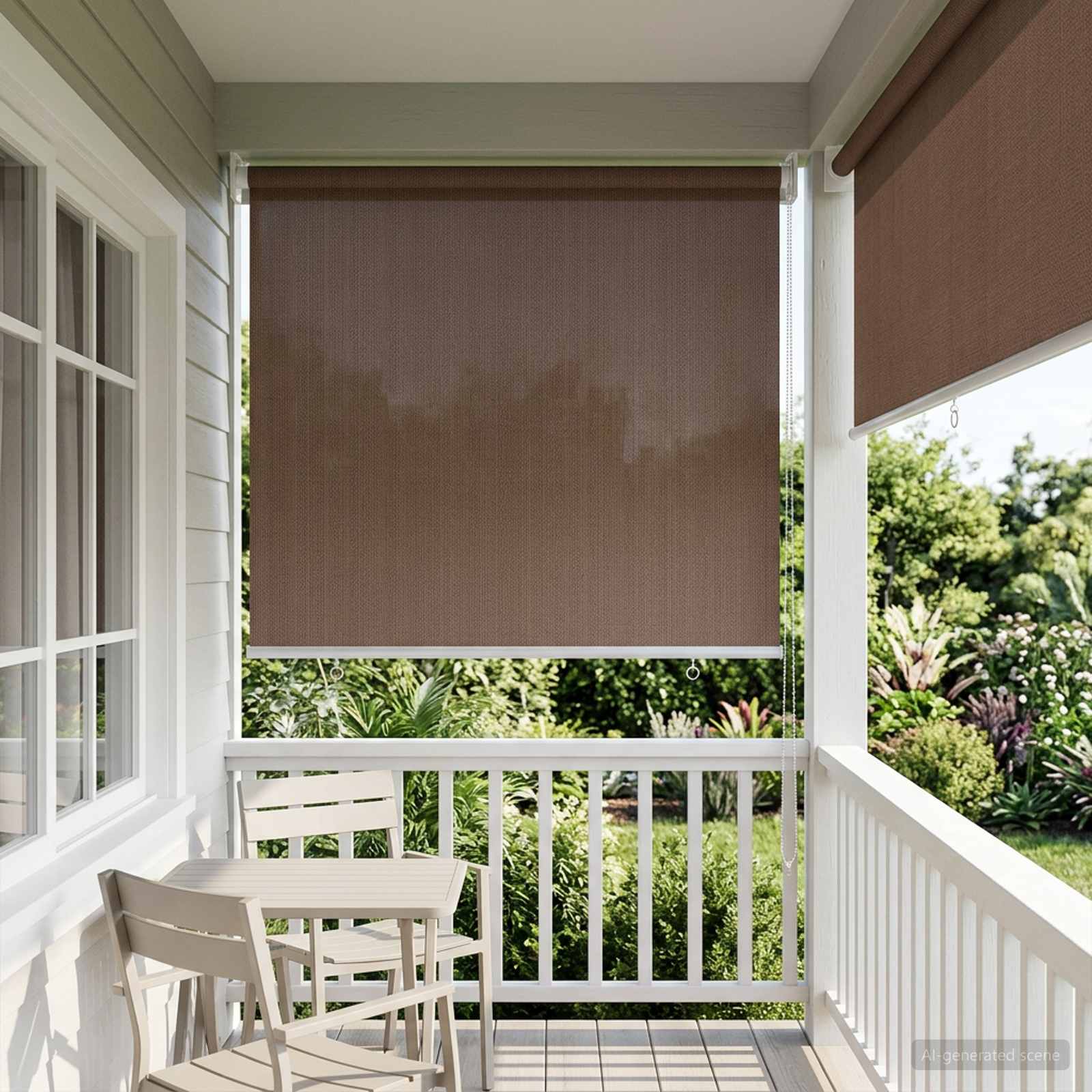 Ρολό Εξωτερικού Χώρου 90% Φραγμός UV Taupe 80 x 140 cm HDPE - Pakobazaar