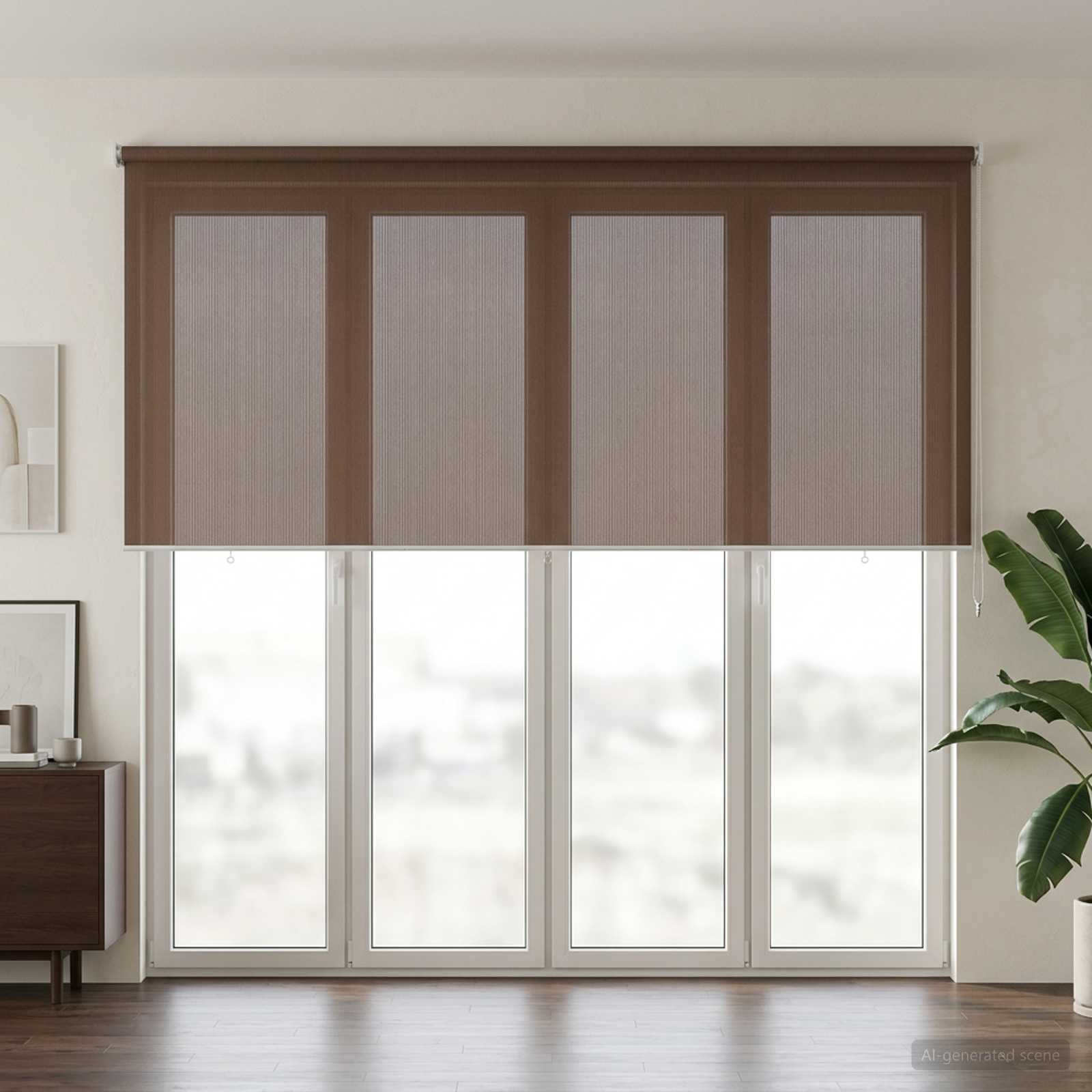 Ρολό Εξωτερικού Χώρου 90% Φραγμός UV Taupe 350 x 140 cm HDPE - Pakobazaar