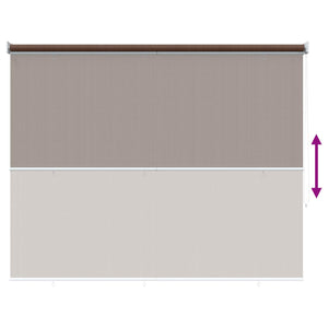 Ρολό Εξωτερικού Χώρου 90% Φραγμός UV Taupe 160 x 230 cm HDPE - Pakobazaar