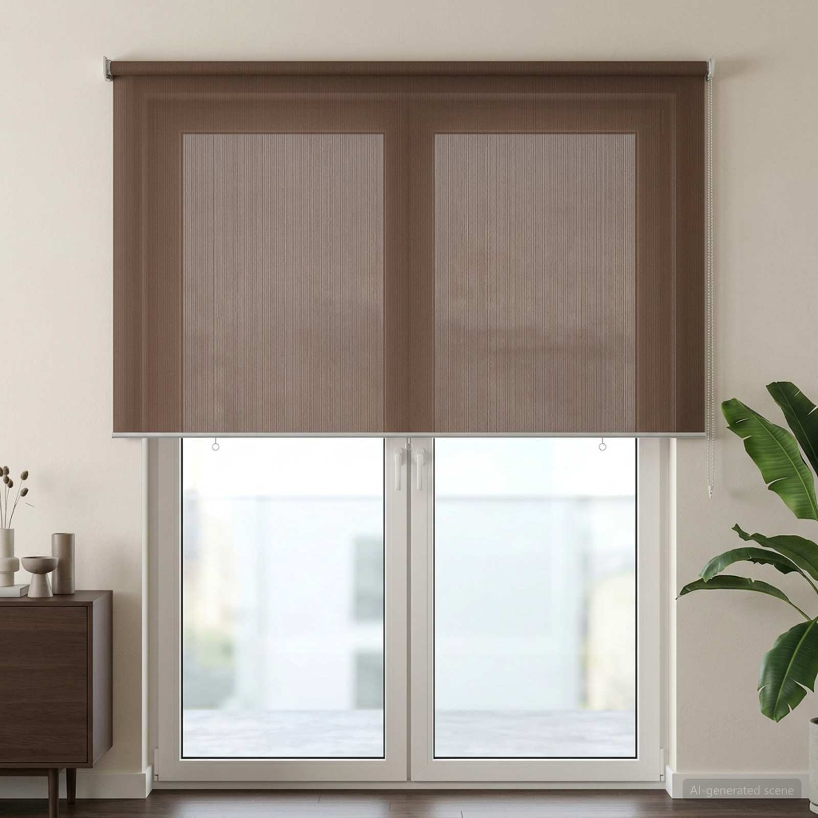 Ρολό Εξωτερικού Χώρου 90% Φραγμός UV Taupe 240 x 230 cm HDPE - Pakobazaar