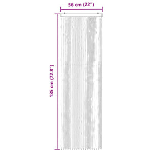 Κουρτίνα εντόμων Chenille Ασημί Γκρι και Ροζ 56 x 185 cm - Pakobazaar