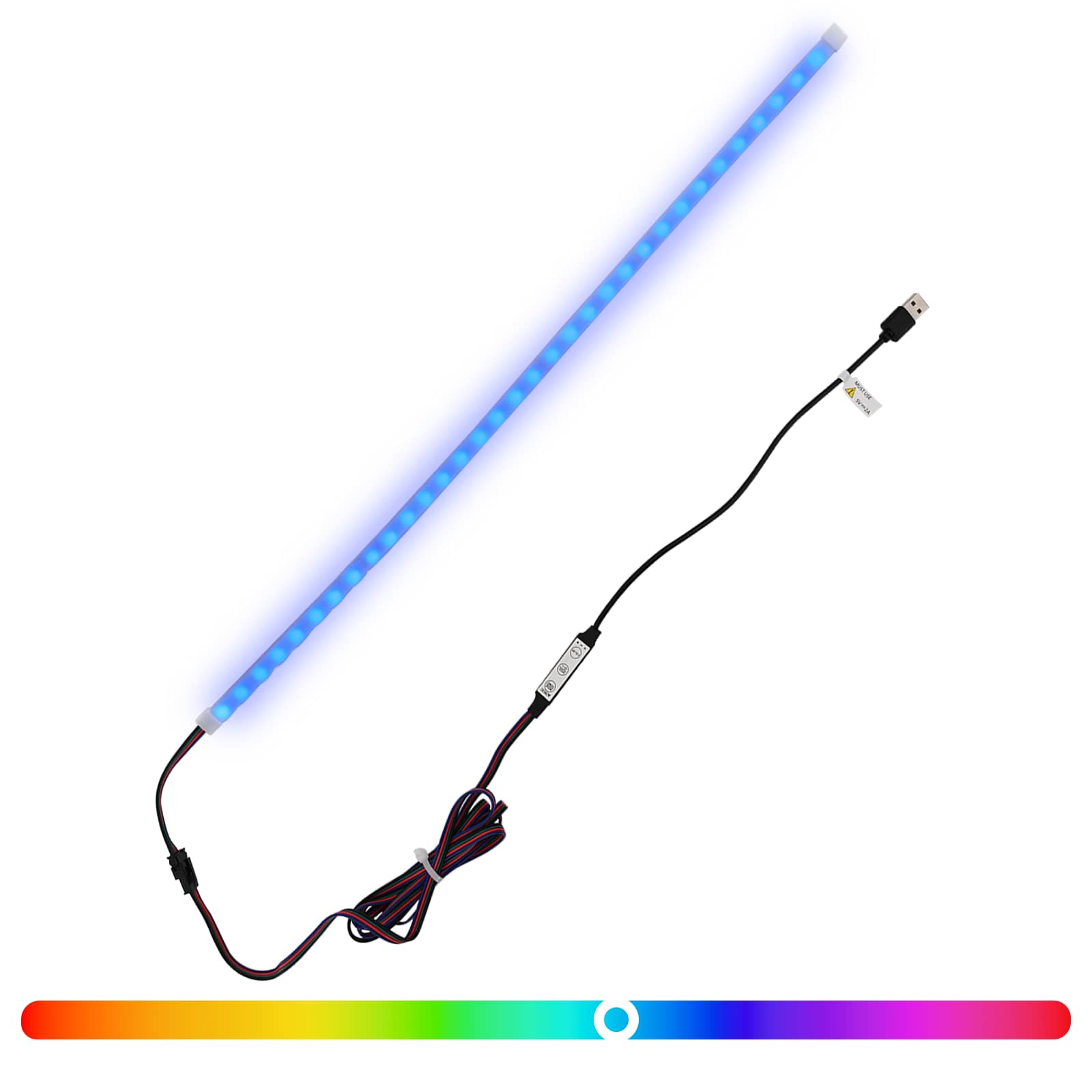 Λωρίδα LED 55 cm Πολύχρωμο PVC