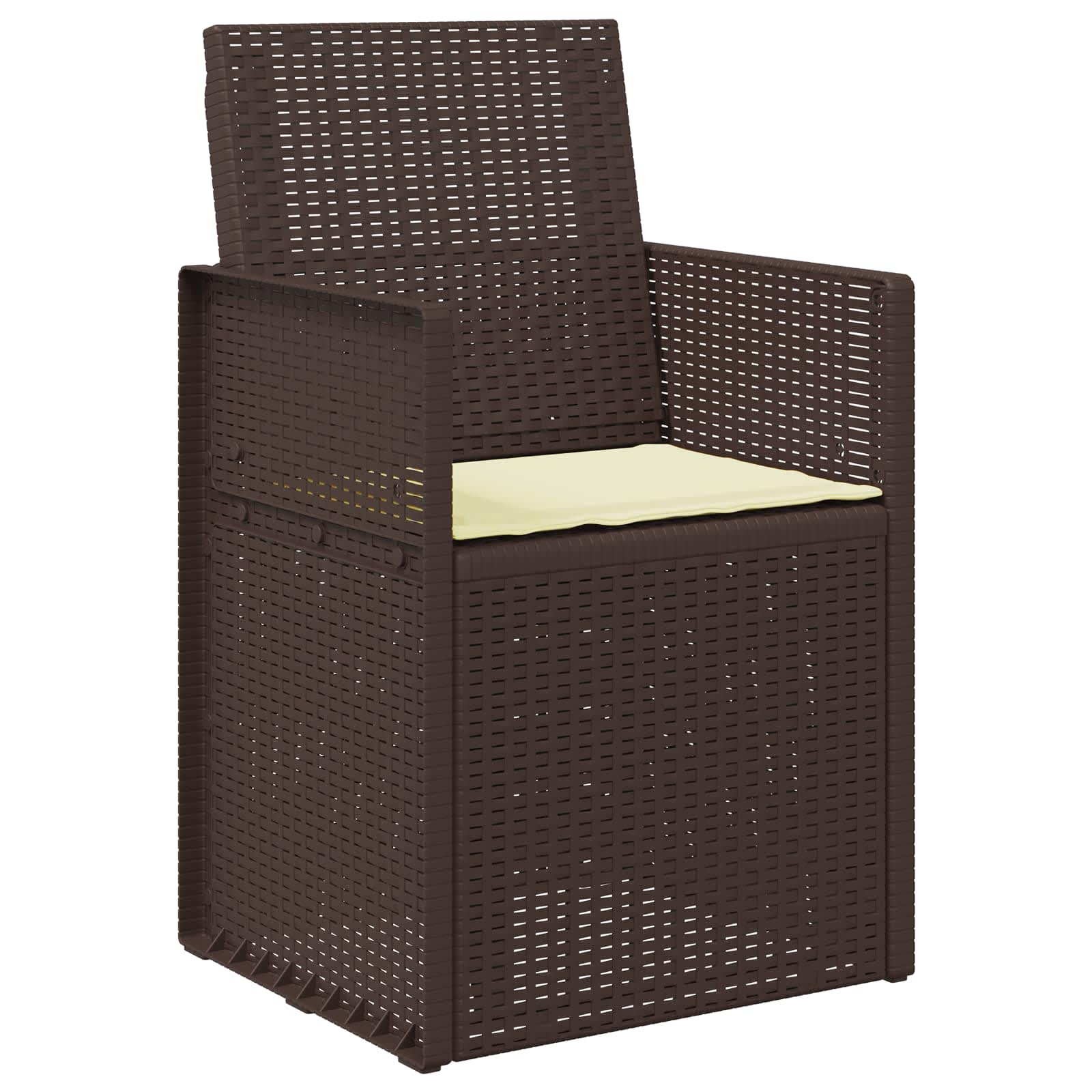 Μαξιλάρια καθισμάτων 2 pcs Κρεμ 47 x 36 x 2 εκ. Πολυεστέρας - Pakobazaar