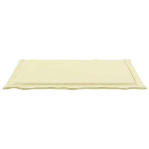 Μαξιλάρια καθισμάτων 2 pcs Κρεμ 47 x 36 x 2 εκ. Πολυεστέρας - Pakobazaar