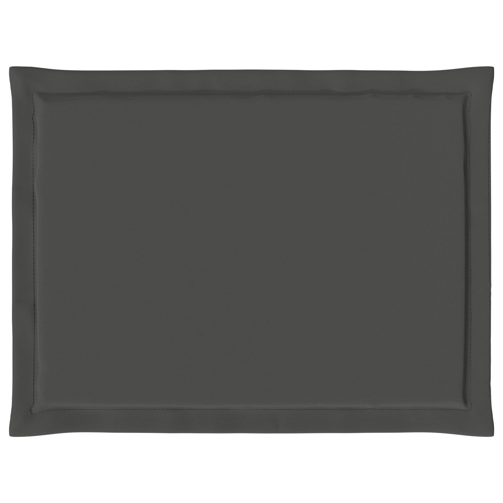 Μαξιλάρια καθισμάτων 2 pcs Ανθρακί 47 x 36 x 2 εκ. Πολυεστέρας - Pakobazaar