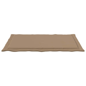Μαξιλάρια καθισμάτων 2 pcs Taupe 47 x 36 x 2 εκ. Πολυεστέρας - Pakobazaar