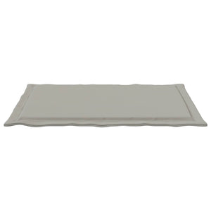 Μαξιλάρια καθισμάτων 2 pcs Ανοιχτό γκρι 47 x 36 x 2 εκ. - Pakobazaar