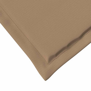 Μαξιλάρια καθισμάτων 4 pcs Taupe 47 x 36 x 2 εκ. Πολυεστέρας - Pakobazaar