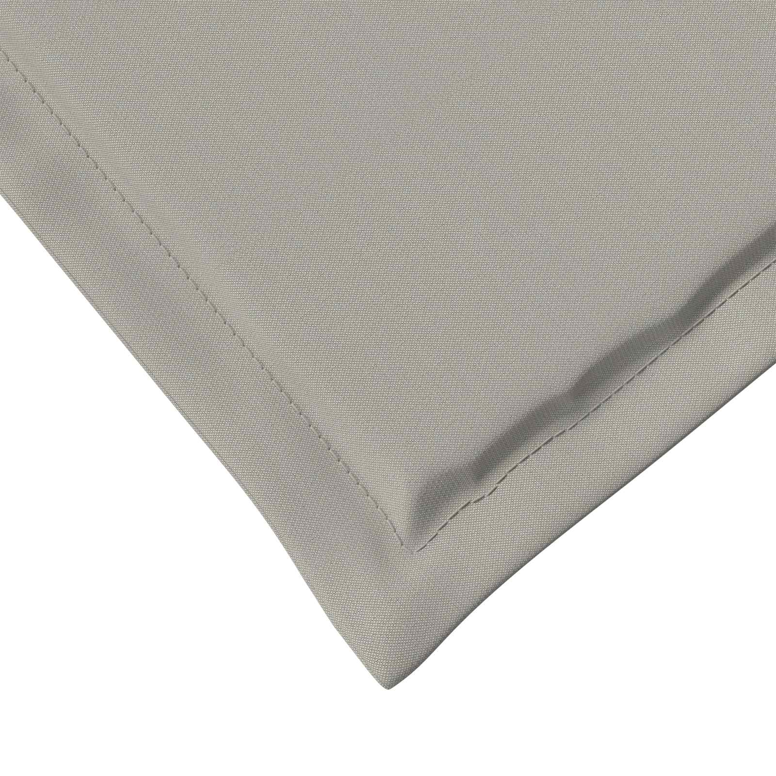 Μαξιλάρια καθισμάτων 4 pcs Ανοιχτό γκρι 47 x 36 x 2 εκ. - Pakobazaar