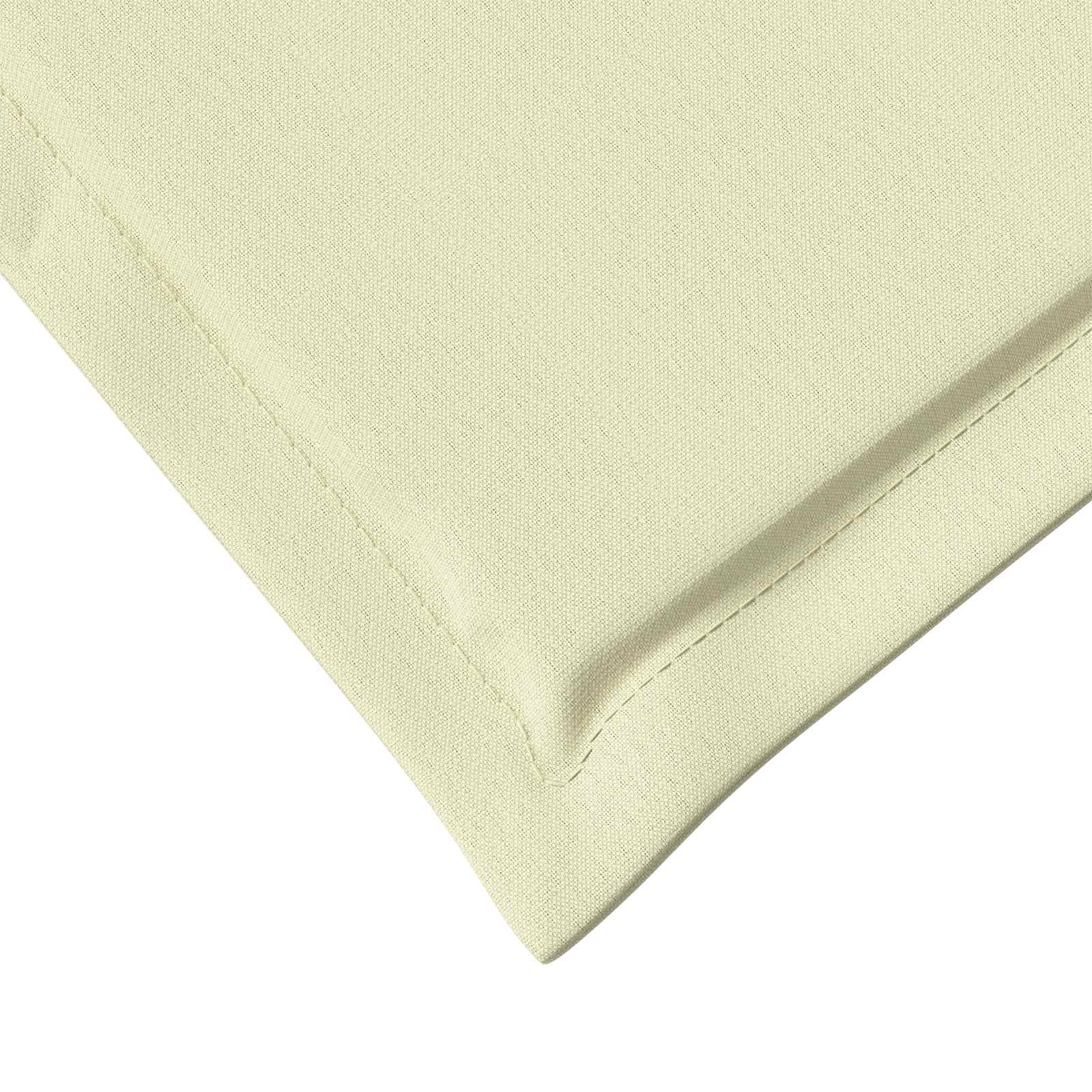 Μαξιλάρια Καθίσματος και Πλάτης 2 pcs Κρεμ 47 x 45 x 2 εκ - Pakobazaar