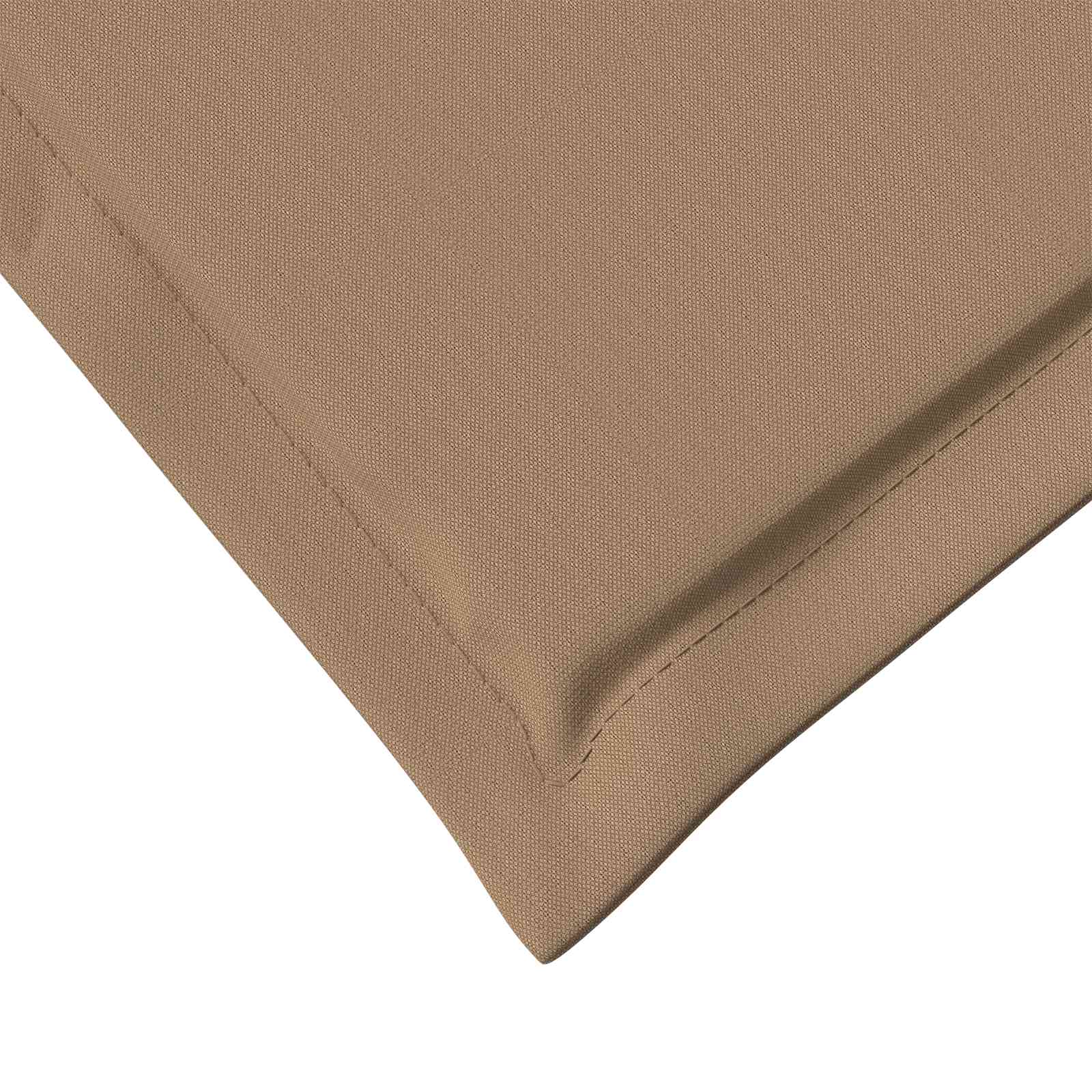 Μαξιλάρια Καθίσματος και Πλάτης 2 pcs Taupe 47 x 45 x 2 εκ - Pakobazaar