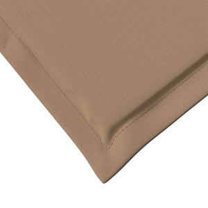 Μαξιλάρια Καθίσματος και Πλάτης 2 pcs Taupe 47 x 45 x 2 εκ - Pakobazaar