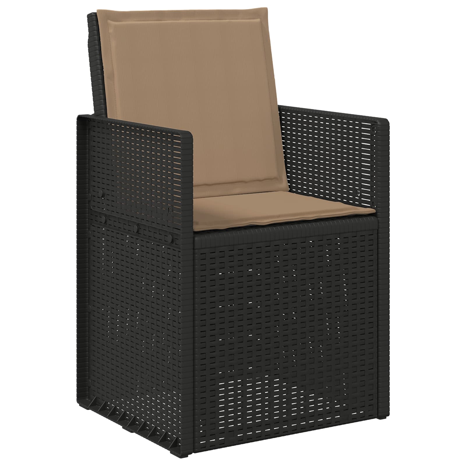 Μαξιλάρια Καθίσματος και Πλάτης 2 pcs Taupe 47 x 45 x 2 εκ - Pakobazaar