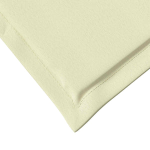 Μαξιλάρια Καθίσματος και Πλάτης 4 pcs Κρεμ 47 x 45 x 2 εκ - Pakobazaar