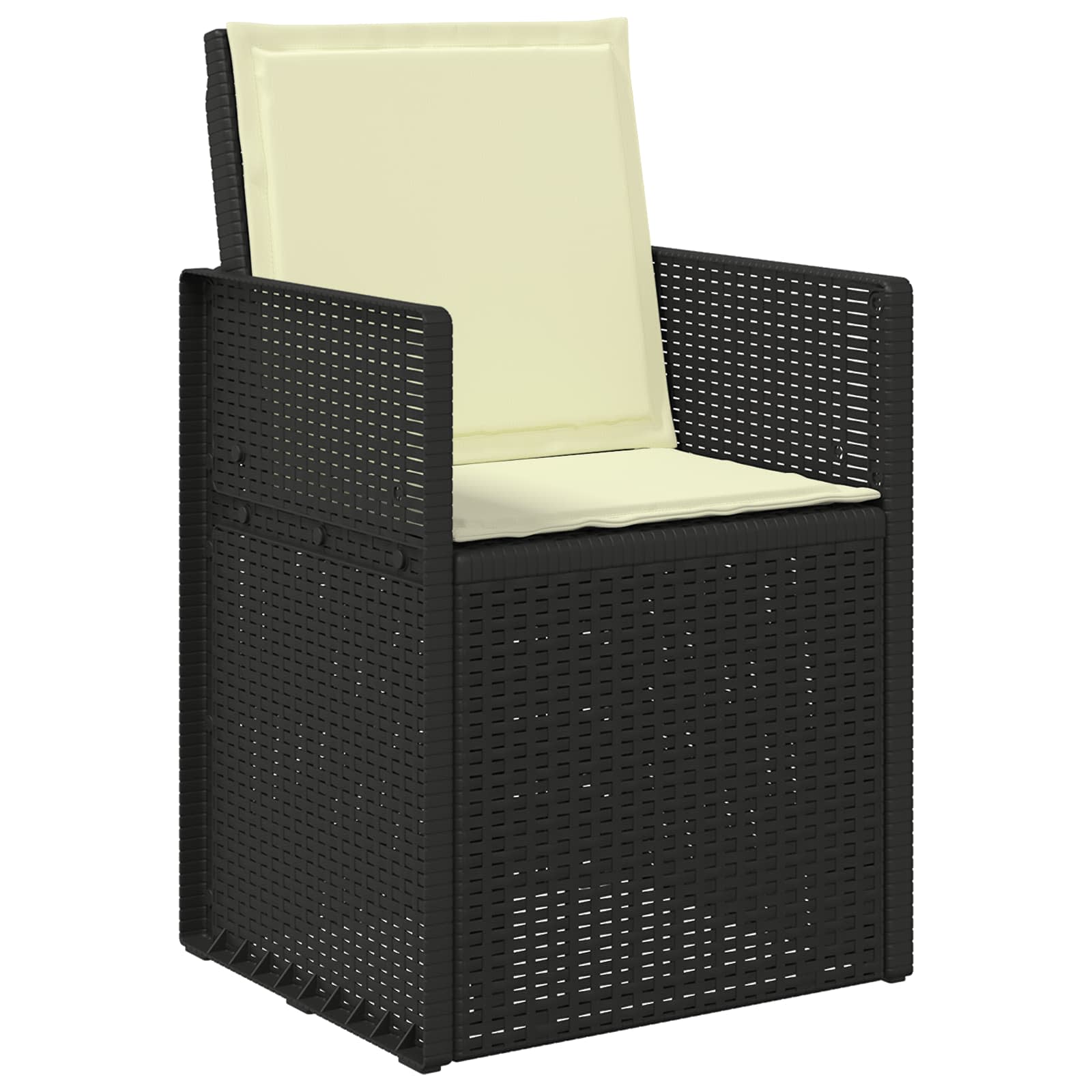 Μαξιλάρια Καθίσματος και Πλάτης 4 pcs Κρεμ 47 x 45 x 2 εκ - Pakobazaar