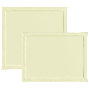Μαξιλάρια Καθίσματος και Πλάτης 4 pcs Κρεμ 47 x 45 x 2 εκ - Pakobazaar