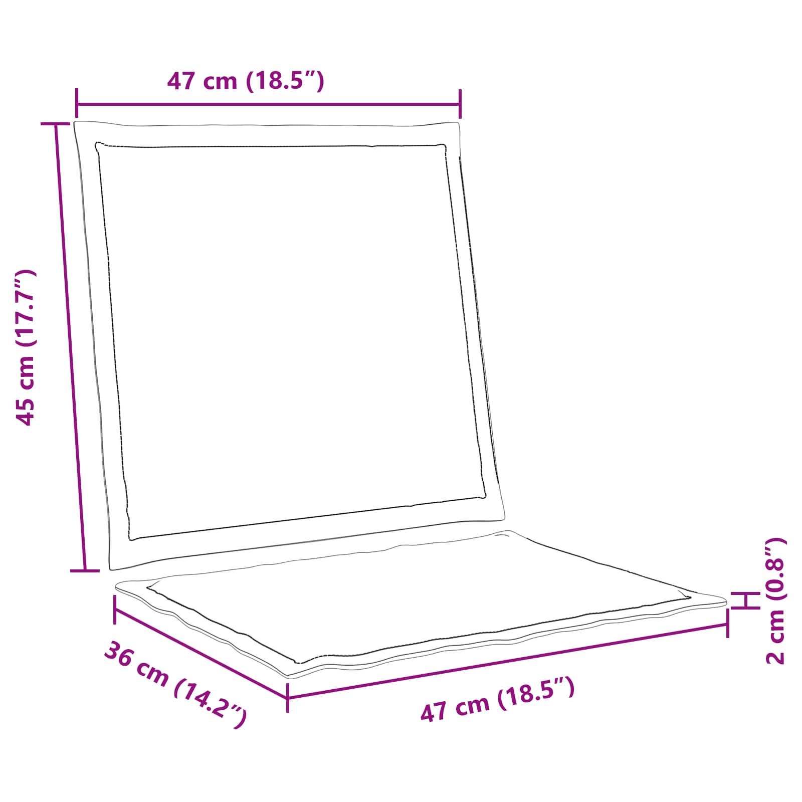 Μαξιλάρια Καθίσματος και Πλάτης 4 pcs Ανοιχτό γκρι - Pakobazaar