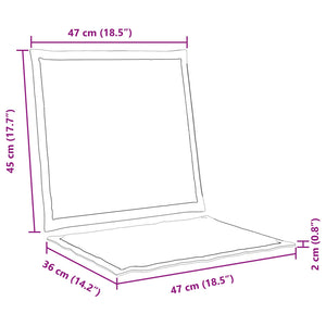 Μαξιλάρια Καθίσματος και Πλάτης 4 pcs Ανοιχτό γκρι - Pakobazaar