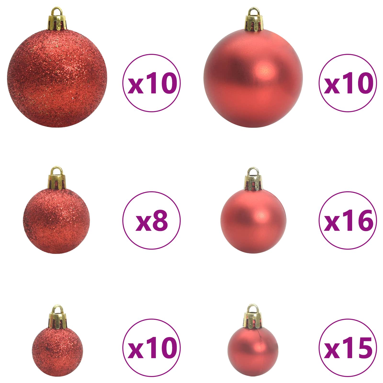 Τεχνητό Χριστουγεννιάτικο Δέντρο με Άξονα με βάση Λευκό 270 cm - Pakobazaar