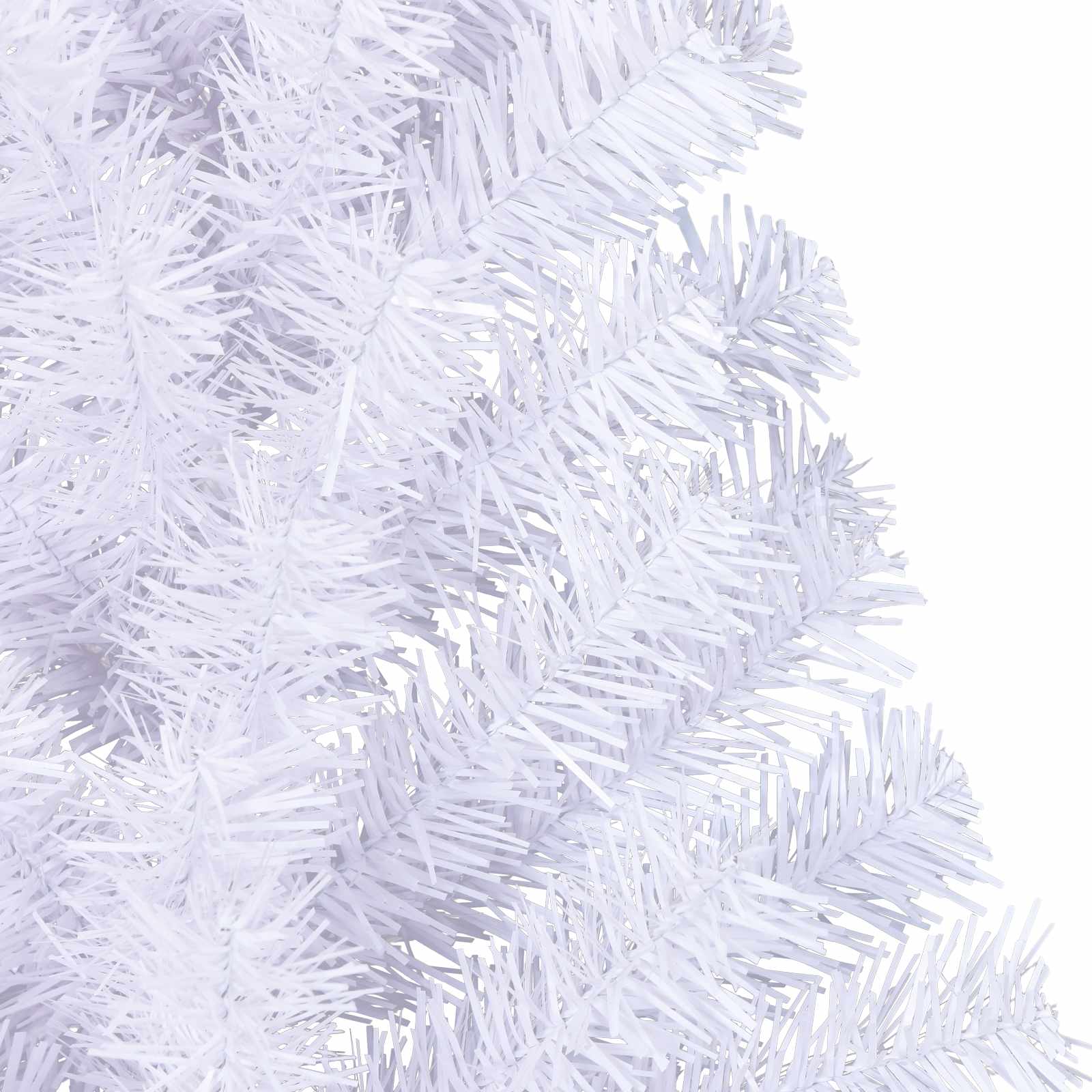 Τεχνητό Χριστουγεννιάτικο Δέντρο Λευκό 150 cm PVC και Ατσάλι